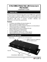 ANTAIRA USB-HUB4K Instrukcja instalacji