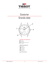 Tissot Couturier Grande date Instrukcja obsługi