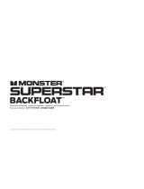 Monster SUPERSTAR BACKFLOAT Manual And Warranty