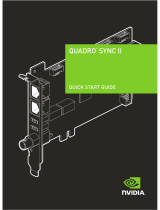 Nvidia QUADRO SYNC II Skrócona instrukcja obsługi