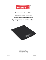 Menuett 821-022 Operating Instructions Manual