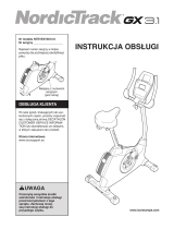 NordicTrack Gx 3.1 Bike Instrukcja Obsługi Manual
