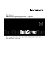 Lenovo THINKSERVER RD230 Instrukcja obsługi