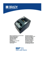 Brady BBP 33 Skrócona instrukcja obsługi