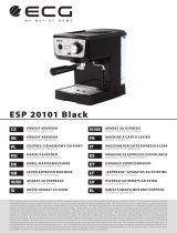 ECG ESP 20101 Black Instrukcja obsługi
