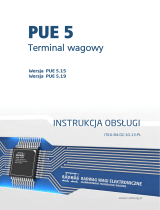 RADWAG PUE 5.19R Instrukcja obsługi