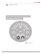 Marantec Control vario DC Instrukcja obsługi