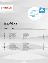 Bosch MS6CB61V5 ErgoMixx Instrukcja obsługi