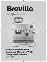 Breville BARISTA MAX VCF126X01 Instrukcja obsługi