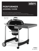 Weber Performer GBS Charcoal Grill 57 cm noir Instrukcja obsługi