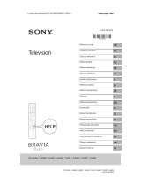 Sony BRAVIA OLED KD-55A8 Instrukcja obsługi