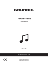 Grundig Music 61W2 Instrukcja obsługi