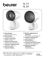 Beurer infrarouge (100W) IL 21 Instrukcja obsługi