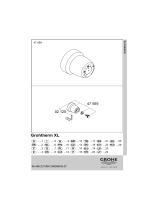 GROHE Grohtherm XL Instrukcja obsługi