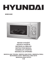 Hyundai MWM820E Instrukcja obsługi