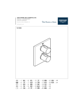 GROHE GROHTHERM 3000 COSMOPOLITAN 19 568 Instrukcja obsługi