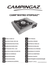 Campingaz CAMP’BISTRO STOPGAZ Instrukcja obsługi