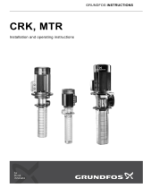 Grundfos CRK Series Installation And Operating Instructions Manual