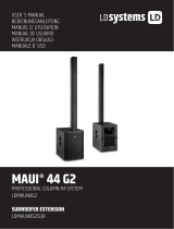 LD Systems Maui 44 G2 Instrukcja obsługi