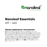 Nanoleaf Essentials Smart A19 Bulb (NL45-0800WT240E27) Instrukcja obsługi