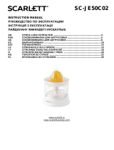 Scarlett SC-JE50C02 Instrukcja obsługi