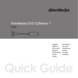 Avermedia DVD EZMaker 7 (C039) Instrukcja obsługi