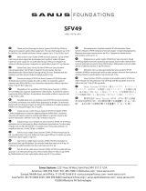 Sanus Systems SFV49 Black Instrukcja obsługi