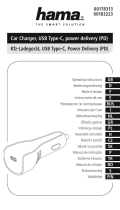 Hama Power Delivery 27Вт (178313) Instrukcja obsługi