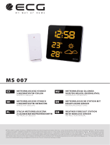 ECG MS 007 Wetterstation Instrukcja obsługi