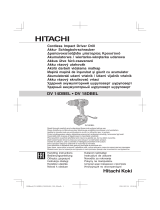 Hitachi DV 18DBEL Instrukcja obsługi