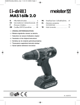 Meister i-drill MAS16ib 2.0 Translation Of The Original Instructions
