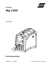 ESAB Caddy® Mig C200i Instrukcja obsługi