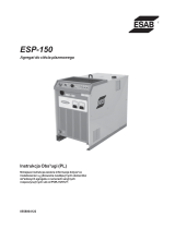 ESAB ESP-150 Plasma Cutting System Instrukcja obsługi