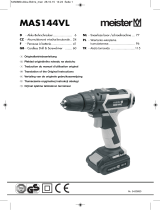 Meister MAS144VL Original Instructions Manual