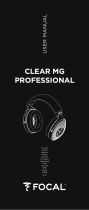 Focal Clear MG Professional  Instrukcja obsługi