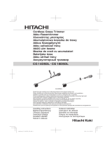 Hitachi CG 18DSDL Handling Instructions Manual