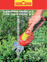 WOLF-Garten LI-ION POWER FINESSE 30 R Instrukcja obsługi