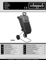 Scheppach GS45 Translation Of Original Instruction Manual