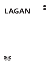 IKEA LAGAN Instrukcja obsługi