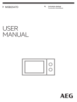 AEG MSB2547D-M Instrukcja obsługi