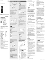 Sony ICD-PX370 Instrukcja obsługi