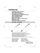 Hikoki CG 18DL Instrukcja obsługi