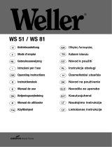 Weller WS 81 Instrukcja obsługi