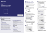 Sony SA-NS400 Skrócona instrukcja obsługi