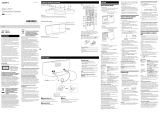 Sony CMT-V9 Instrukcja obsługi