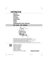 Hitachi M 12SA2 Instrukcja obsługi