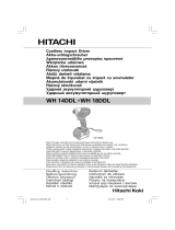 Hitachi WH 18DDL Instrukcja obsługi