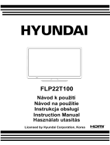 Hyundai FLP22T100 Instrukcja obsługi