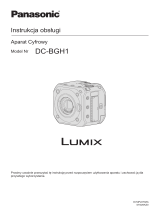 Panasonic DCBGH1E Instrukcja obsługi