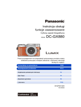 Panasonic DCGX880EB Instrukcja obsługi